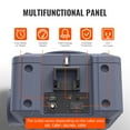 thumbnail image 5 of VEVOR Air Scrubber with 3-Stage Filtration, Stackable Negative Air Machine 550 CFM, Air Cleaner with MERV10, Carbon, H13 HEPA, for Home, Industrial and Commercial Use, 5 of 10