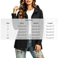 thumbnail image 3 of Winter Hooded Jackets for Women Waterproof Plus Size Long Sleeve Solid Color Lightweight Windproof Rain Jacket with Pockets for Hiking Travel Sport, 3 of 7