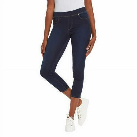 Gloria Vanderbilt Women's Pull-on Crop Pant Size: 12, Color: Madison