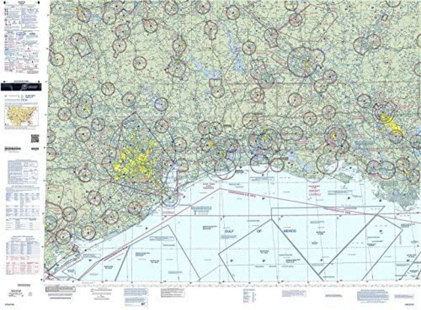 FAA Chart VFR Sectional HOUSTON SHOU (Current Edition)