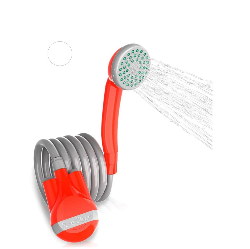 Pyle Pure Clean BatteryPowered Portable Camping Shower Cleaning System