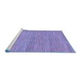 thumbnail image 2 of Ahgly Company Machine Washable Indoor Rectangle Abstract Blue Modern Area Rugs, 5' x 7', 2 of 4