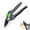 B, variant on Professional Bypass Pruning Shears, SK-5 High Carbon Steel Garden Clippers with Non-Slip Ergonomic Handle & Safety Lock, Sharp Pruners for Trimming Branches, Flowers, Shrubs, Fruit Trees (Black)