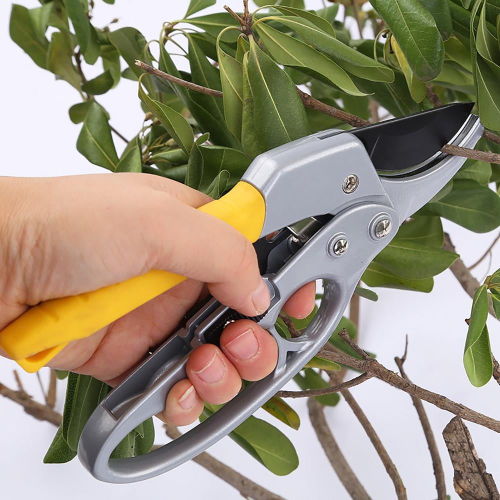 8" Garden Pruner/Scissors Set Anvil Gear Pruner Anvil Secateurs GARDEN 