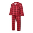 thumbnail image 3 of Ensemble de Pyjamas de Noël Assortis pour la Famille Imprimé à Carreaux Rouges Vêtements de Nuit pour Hommes Femmes Enfants Bébé Chien, 3 of 7