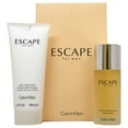 thumbnail image 2 of Escape 2 Pc. Gift Set ( Eau De Toilette Spray 3.4 Oz / 100 Ml + Aftershave Balm 6.7 Oz / 200 Ml ) for Men by Calvin Klein, 2 of 2