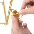 thumbnail image 3 of Glass Card Box with Slot, Large Gold Clear Card Box for Wedding Receptions, Decorative Storage Box with Lock for Baby Shower, Birthday Party, Bridal Shower, 3 of 9