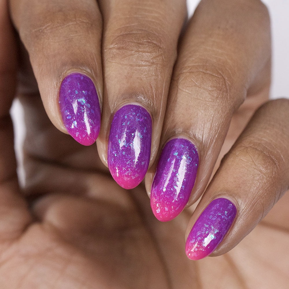 Whats Up Nails - Recharge Collection 6 Polishes +Magnet (Polar Light Show, Under Sea Rendezvous, Temperamental Iris, Zoning Out, Fairy Veil, Vanilla Peach) 12 Free Cruelty Free Vegan
