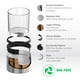 thumbnail image 3 of Vaso de whisky Asobu con aislamiento de acero inoxidable, 310 ml, negro, 3 of 7