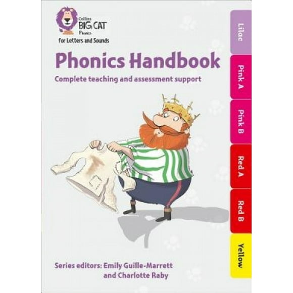 Collins Big Cat Phonics pour Lettres et Sons - Phonics Handbook Lilas à Jaune : support Complet pour l'Enseignement des Lettres et Sons (Collins Big Cat Phonics pour Lettres et Sons)