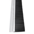 thumbnail image 3 of 40-" Length 2-" Height Nylon Brush Insert Door Bottom Sweep w H-Shape Base, 3 of 5
