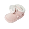 thumbnail image 1 of PEASKJP Booties for Baby Anti-slip Adjustable Soft Sole Ankle Booties, Pink 3, 1 of 3