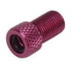 thumbnail image 2 of Soidarity Paquete de 5 adaptadores de válvula Conveniente para llevar colores surtidos Material premium Presta Cap Tube Pump Tool Presta a Rosado 20piezas, 2 of 6