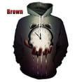 thumbnail image 3 of Sudadera con capucha de moda para hombre, sudadera con estampado 3D de reloj y brújula vintage, sudaderas con gráficos, sudaderas de gran tamaño, sudaderas para hombres, 3 of 5