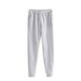 thumbnail image 5 of Two Piece Sweatsuits Hoodies For Women Pullover Hoodie Set Tracksuit Long Sleeve Tops Drawstring Sweatpants Light Gray XL, 5 of 6