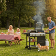 thumbnail image 2 of 4-Burner 2 in 1 Versatile Propane Gas Grill and Griddle with Double Stainless Steel Lids, BBQ Combo for  Backyard Barbecue Cooking, 2 of 6