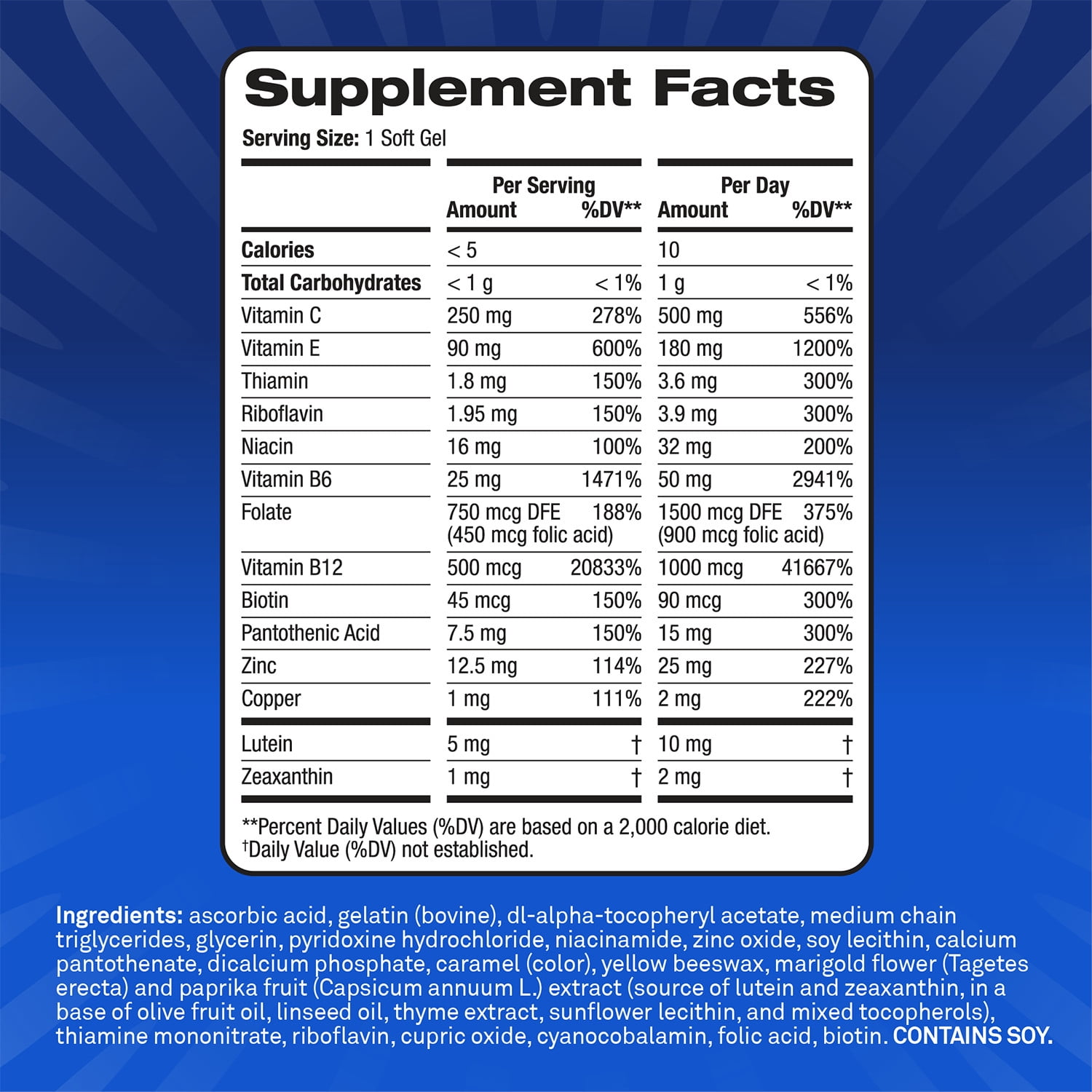 PreserVision AREDS 3 Softgels 120ct