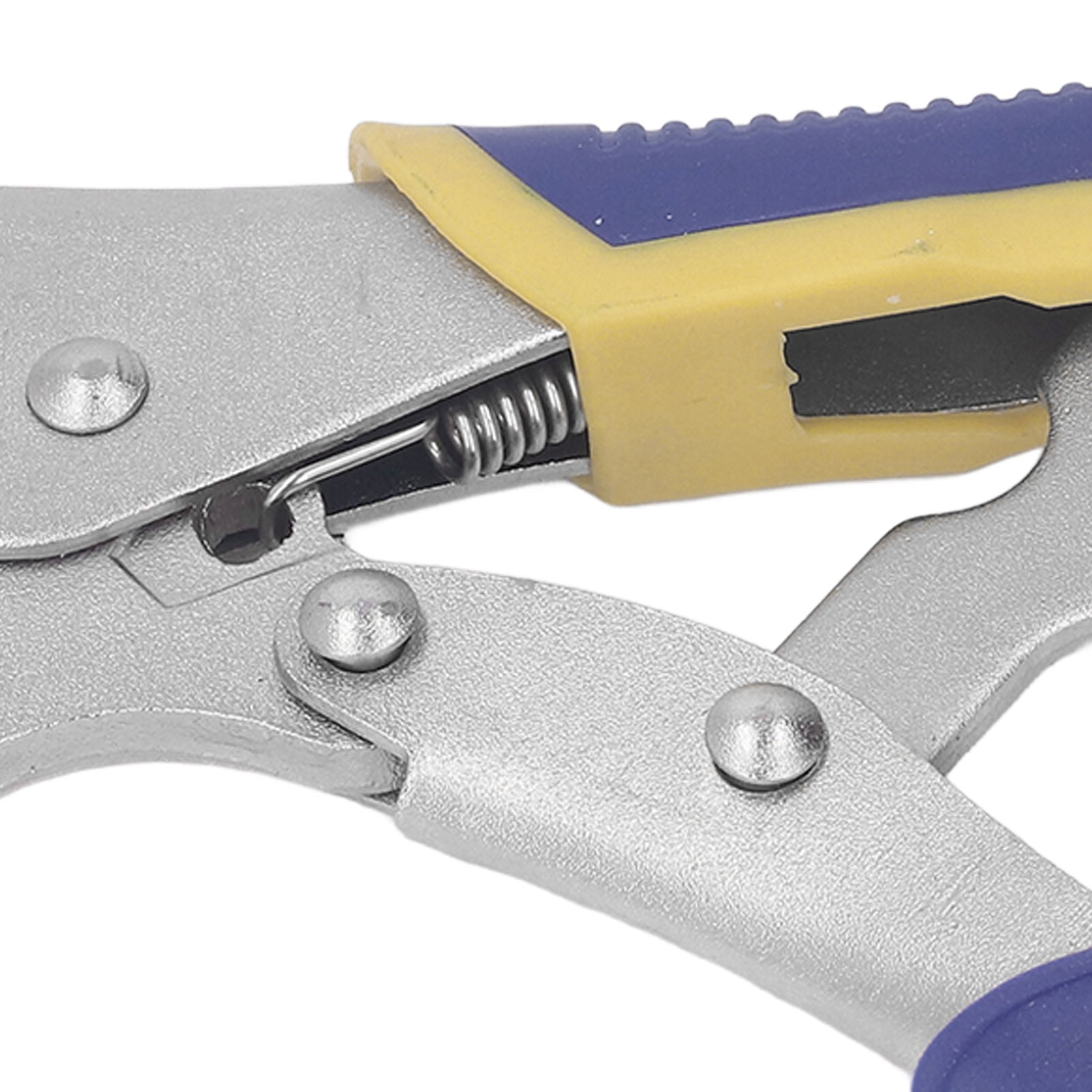 Suodoka Pinch Off Pliers C45 Steel 7mm Straight Jaw Locking Pliers Tool for Copper Hoses, Refrigeration Tube Sealing Clamp, Hand Tools for HVAC, Silver