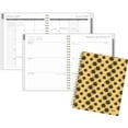thumbnail image 2 of 2026 Mead® Yellow Buttercup Large Weekly Clear Poly Cover Planner, 2 of 6