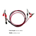 thumbnail image 2 of Topbathy 2Pcs Alligator Clip Test Wire with High Conductivity Metal Clips Ideal for Teaching Assorted Colors, 2 of 6