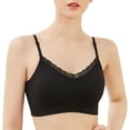thumbnail image 1 of Coobie Seamless V-Neck With Lace Bra, Black, One Size, 1 of 4