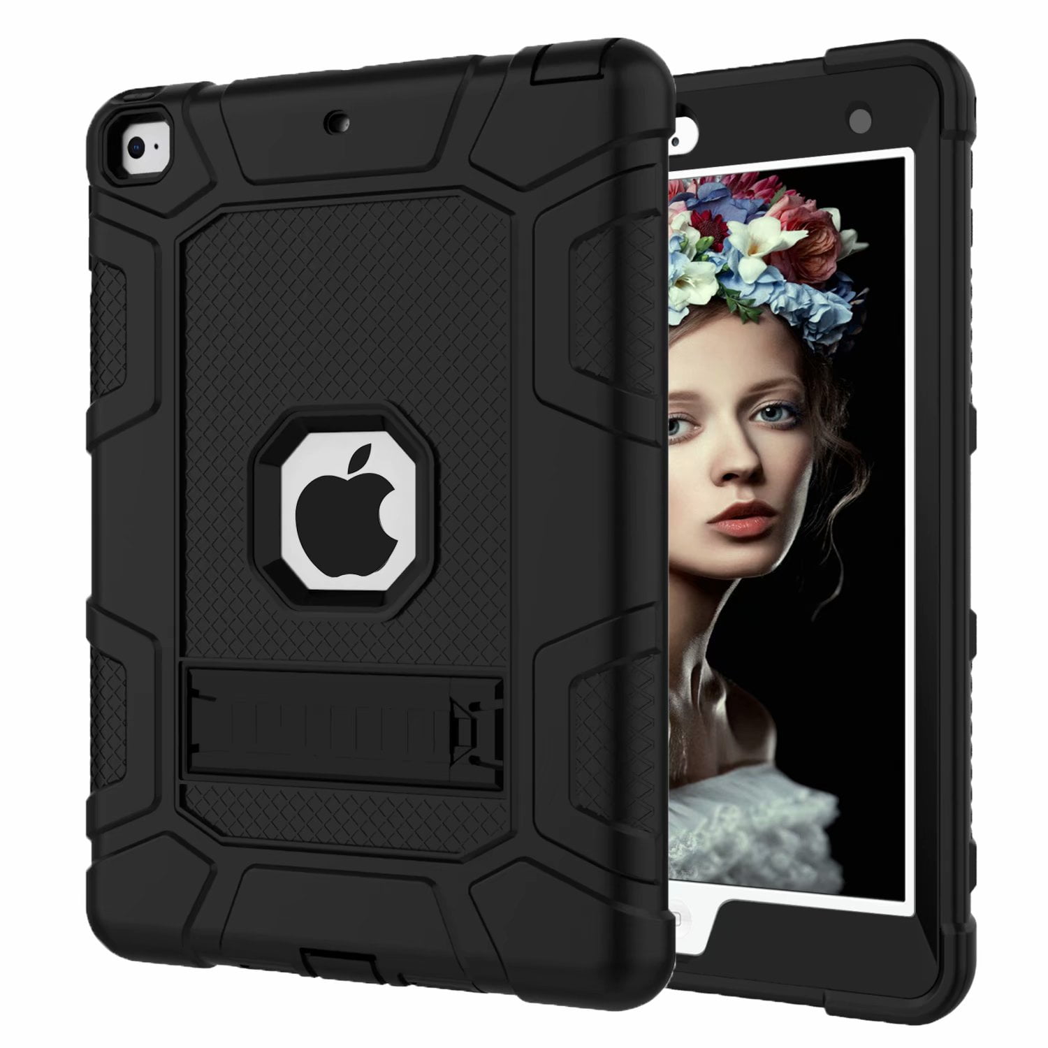 iPad 5th Gen Case,iPad 6th Gen Case, Dteck Shockproof Stand Kids Case