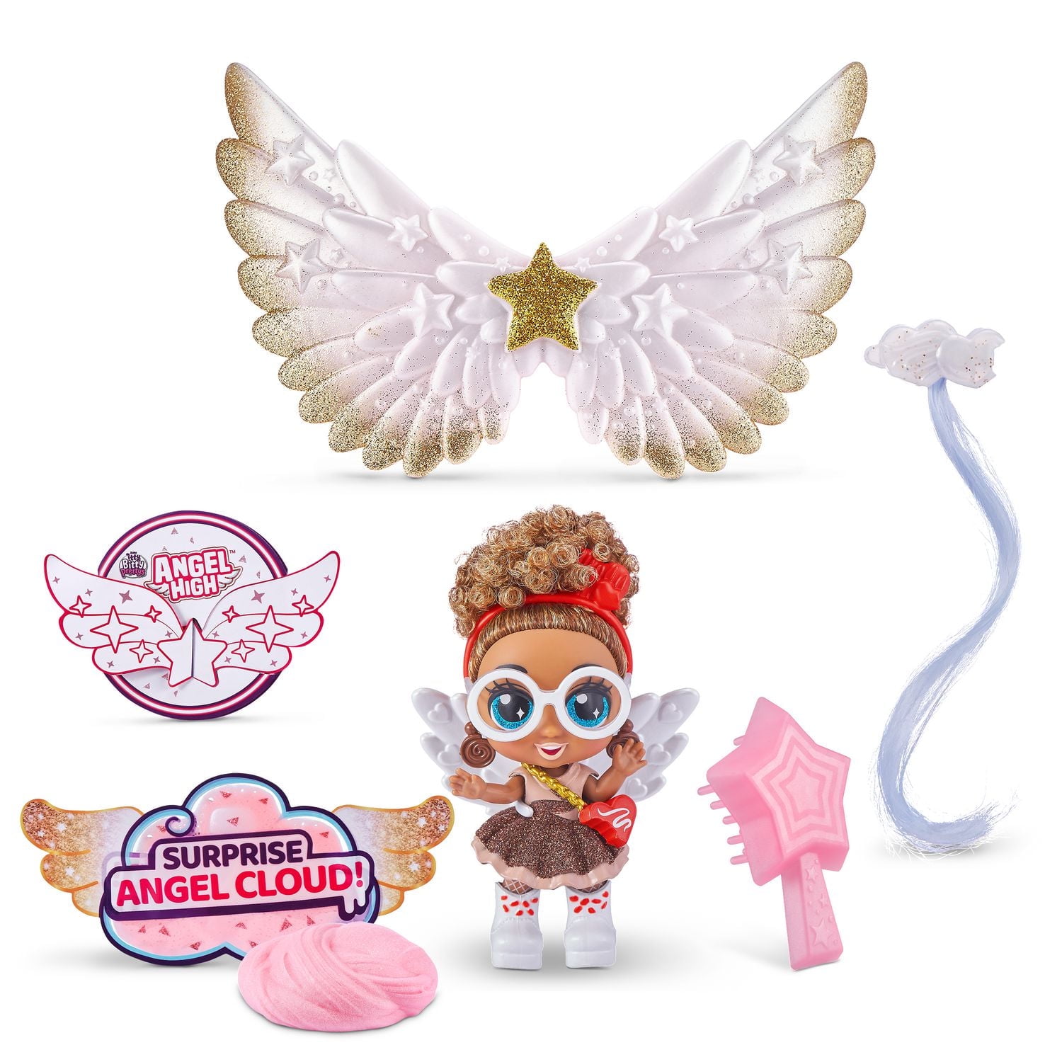 Poupée Capsule Itty Bitty Prettys Angel High par ZURU - Coco Love