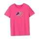 thumbnail image 4 of Camiseta de verano para mujer, suave y transpirable, con cuello redondo, para vacaciones en la calle y camping XL, 4 of 7