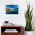 thumbnail image 5 of National Park Lake Canvas Wall Art, Canadian Rockies Mountain Lake Print, Turquoise Water Reflection Artwork for Living Room Bedroom Office Decor, Ready to Hang, 5 of 6