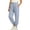 Light Blue_XRS6, variant on Girls Jogger Sweatpants High Elastic Waist Sweat Pants with Patch Pockets Rib Cuff Solid Color Athletic Jogger Size 1-11 Years