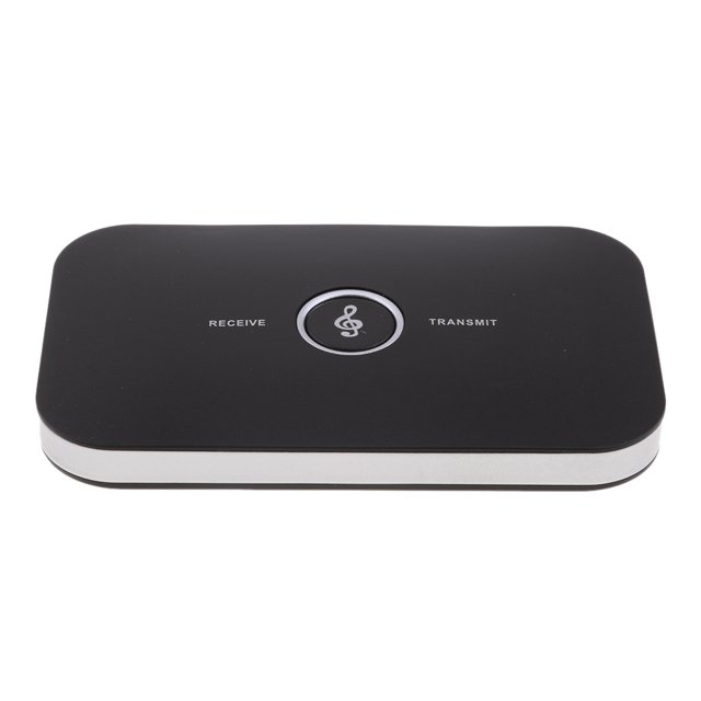 Transmisor y receptor Bluetooth 2 en 1 con conector de audio inalámbrico de 3,5 mm, emparejamiento doble para auriculares, altavoces, estéreo, TV, PC, Sunnimix Adaptador auxiliar inalámbrico Bluetooth