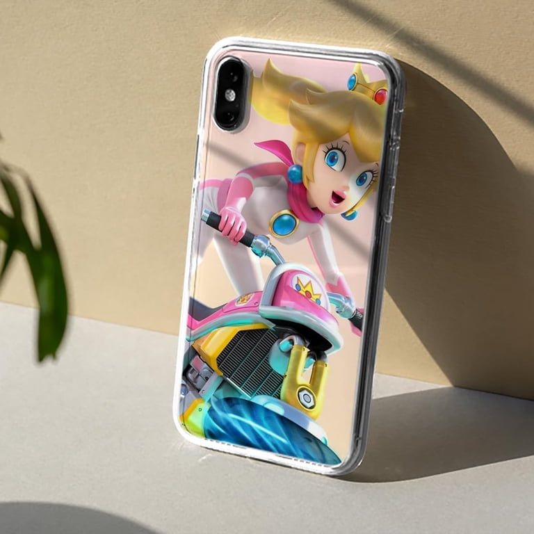 Phone Case Mario Plus Kart 15 Series Princess Pro Peach Waterproof Max  Compatible with iPhone 11 6.1 Inch - Walmart.com