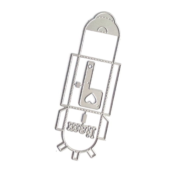 Metal Cutting Dies for Card 3D Stereo Mailbox Box Die Cuts Embossing Stencils