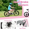 thumbnail image 6 of 20 inch Mountain Bike For Boys Girls, 7 Speed Kids' MTB Summer Travel Birthday Gifts Children Bicycles, 6 of 11