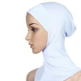 thumbnail image 2 of Suave elástico musulmán interior Hijab gorras sombreros islámicos cubierta completa sombrero Underscarf Zulema Hijab musulmán de algodón para mujer, 2 of 7