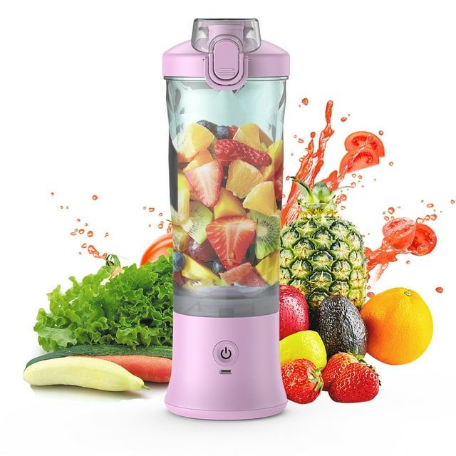Portable Personal Blender for Shakes and Smoothies 600ml Fruit Juicer