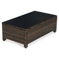 thumbnail image 4 of Edyo Living Ensemble d'Assises Modulaires en Rotin Brun, Beige, 3 Pièces, 4 of 7
