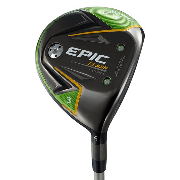 Pre-Owned LH 2019 Epic Flash Star JV Mens Graphite Shaft Fairway Wood 18 Fujikura Speeder Evolution Graphite Stiff/Regular (Firm)
