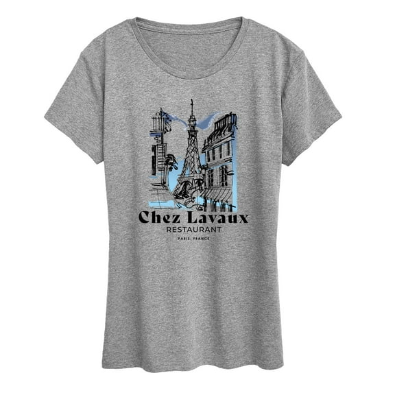 Emily in Paris - Chez Lavaux - Women's Short Sleeve Graphic T-Shirt