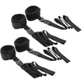 thumbnail image 2 of 4x Juego de Correas de Amarre Parejas Correas de Sujeción de Cama Muñequeras Ajustable Juguetes Adultos Coslay Disfraz Sunnimix Esposas ajustables para adultos, 2 of 8