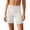 205#White, variant on High Waist Spandex Biker Shorts Women Tummy Control Stretchy Running Dance Gym Workout Active Shorts Complexion One Size