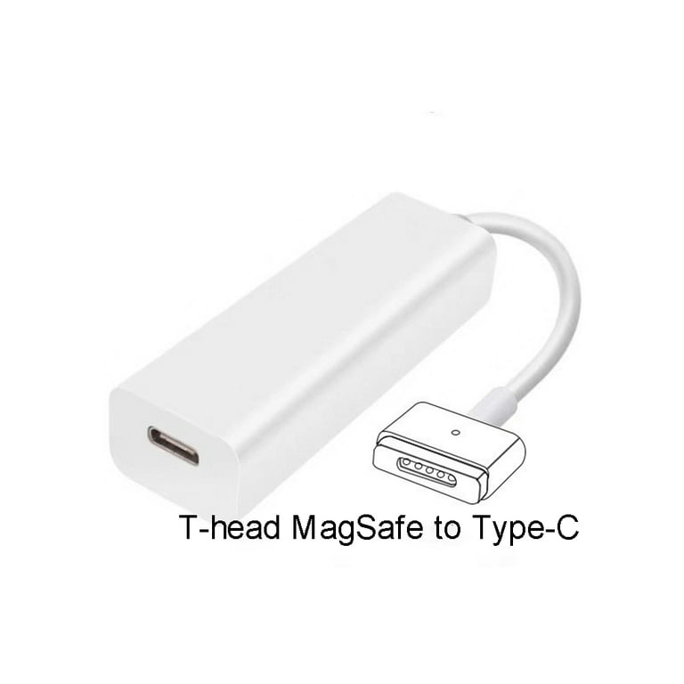 45W Charger Adapter T-Tip Style Compatible with MagSafe 2 Charging