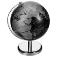 thumbnail image 4 of Vintage European Style Rotating Desktop Globe with Black Silver Meridian Stand – Elegant Educational Ornament for Office, Study & Adults, 4 of 5