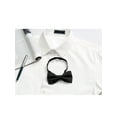 thumbnail image 5 of INSPIRE CHIC Men's Formal Solid Pre-Tied Bow Ties Bowties Adjustable Strap, 5 of 5