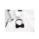 thumbnail image 5 of CORBATA DE PAPA FORMAL INSPIRE CHIC PARA HOMBRES, CORBATA PREATADA SÓLIDA, CON CINTURÓN AJUSTABLE, NEGRA, 5 of 5
