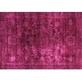 thumbnail image 1 of Ahgly Company Indoor Rectangle Oriental Pink Modern Area Rugs, 7' x 9', 1 of 4