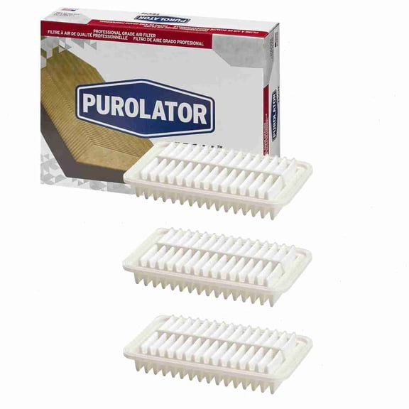 3 pc Purolator TECH TA25463 Air Filters for 042-1647 16546-JB000 17801-0D020 17801-22020 26834 33-2252 36834 46834 61946834 66834 6834 88834 88969107 88969108 A2036C A2037C A3595 A5463 AE9482 AF1161