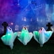 thumbnail image 1 of Lámpara de jardín de Halloween, accesorios de terror, inserto de tierra blanco, luces decorativas de jardín fantasma, luces de jardín, 1 of 8