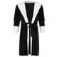 thumbnail image 3 of Batas Prolriy para mujer, bata larga de felpa de invierno, abrigo con mangas, ropa de dormir para mujer, bata de baño para mujer, bata negra XXXXXL, 3 of 6
