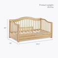 thumbnail image 4 of Dream On Me Toddler Daybed with Storage, Natural, 4 of 8